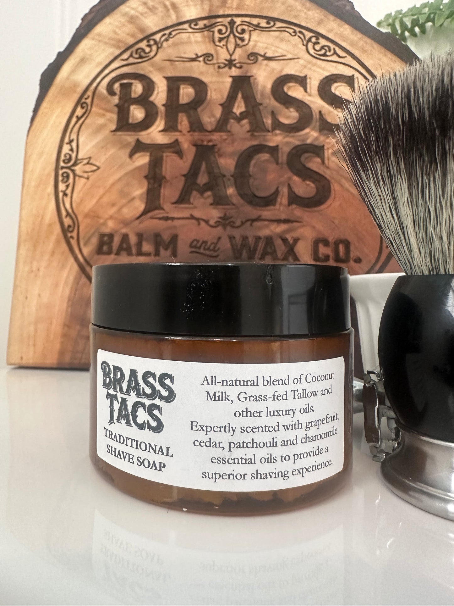 Brass Tacs Traditional Shave Soap