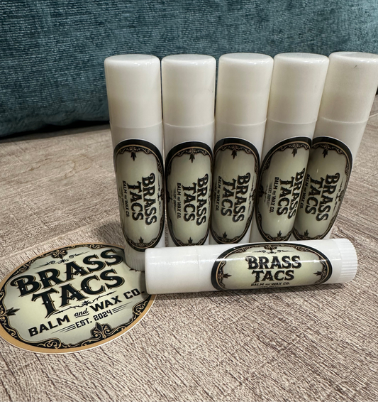 Brass Tacs Deluxe Lip Balm