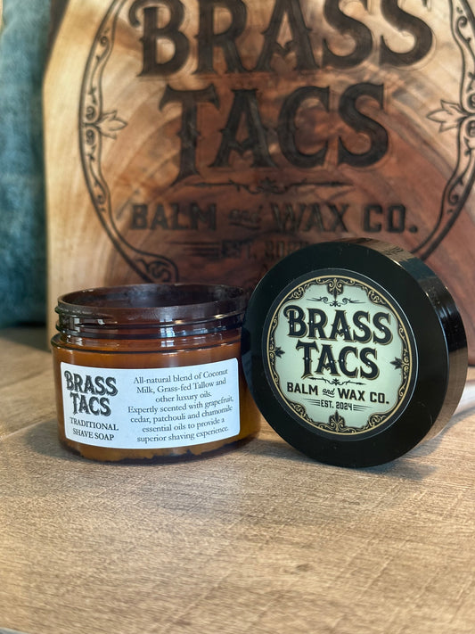 Brass Tacs Traditional Shave Soap