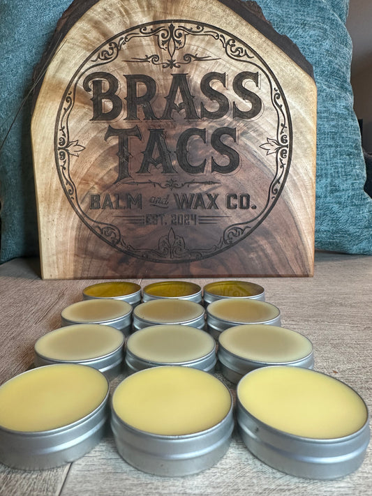 Brass Tacs Superior Mustache Wax — Spiced Vanilla