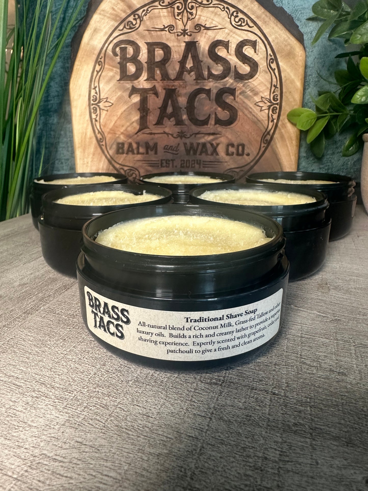 Brass Tacs Traditional Shave Soap